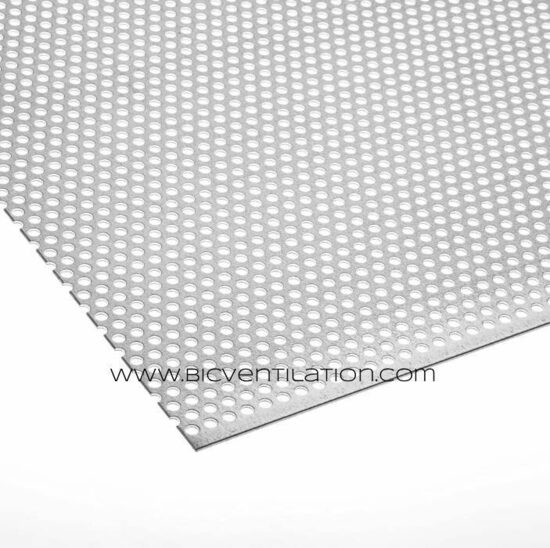 Perforated Galvanized Steel Sheet Rv 5–8, 0.7 mm (1000×2000 mm)